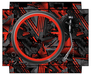 Pioneer DJ PLX 500 Skin Ridge Red
